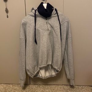 Ontwelfth hoodie with built in turtle neck
